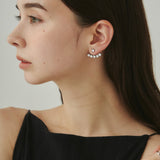 ciite' シーテ ピアス(両耳用) 【 金属アレルギー対応 】 ビジューデザインピアス サージカルステンレス (両耳用)