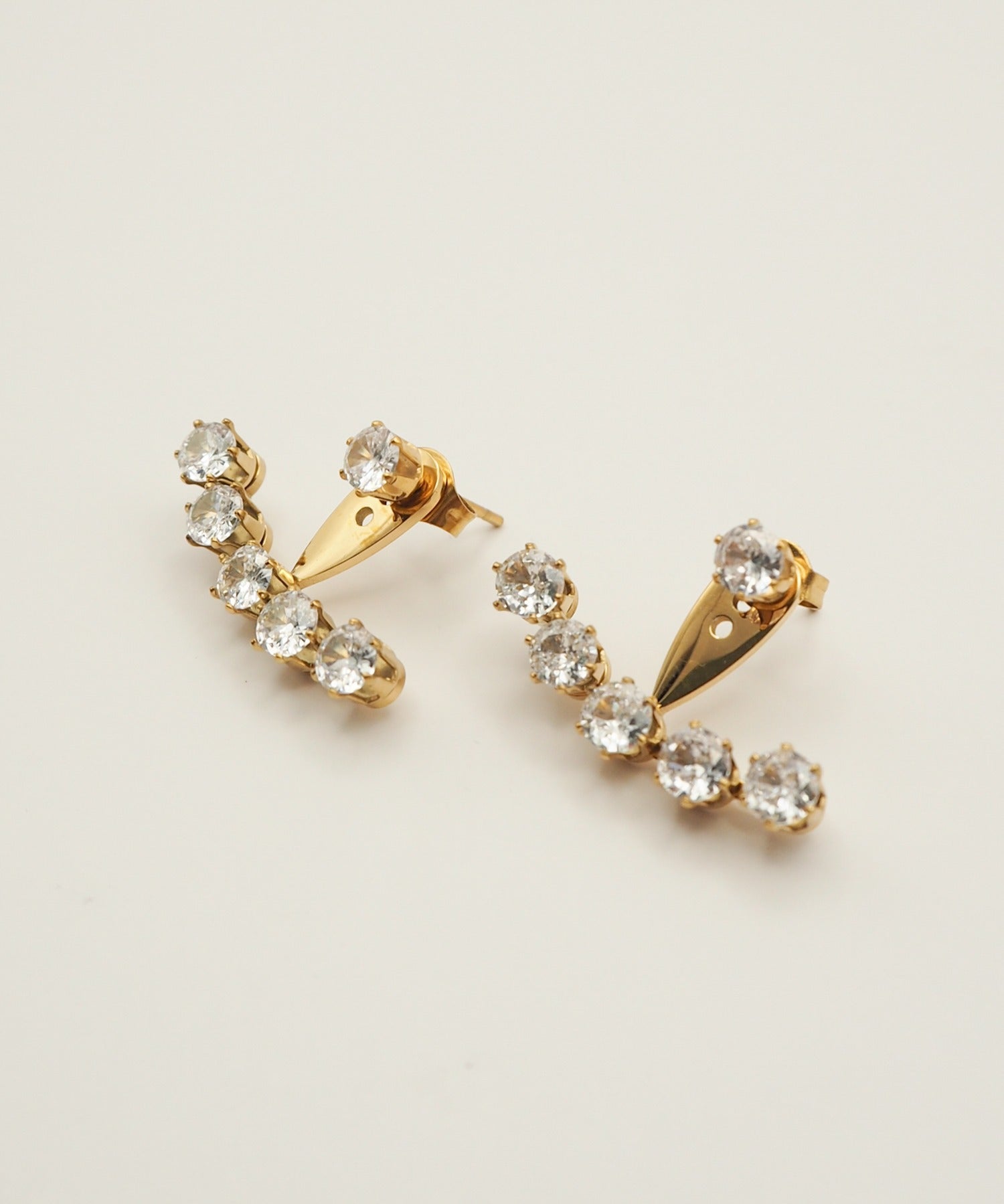 ciite' シーテ ピアス(両耳用) 【 金属アレルギー対応 】 ビジューデザインピアス サージカルステンレス (両耳用)