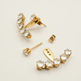 ciite' シーテ ピアス(両耳用) 【 金属アレルギー対応 】 ビジューデザインピアス サージカルステンレス (両耳用)