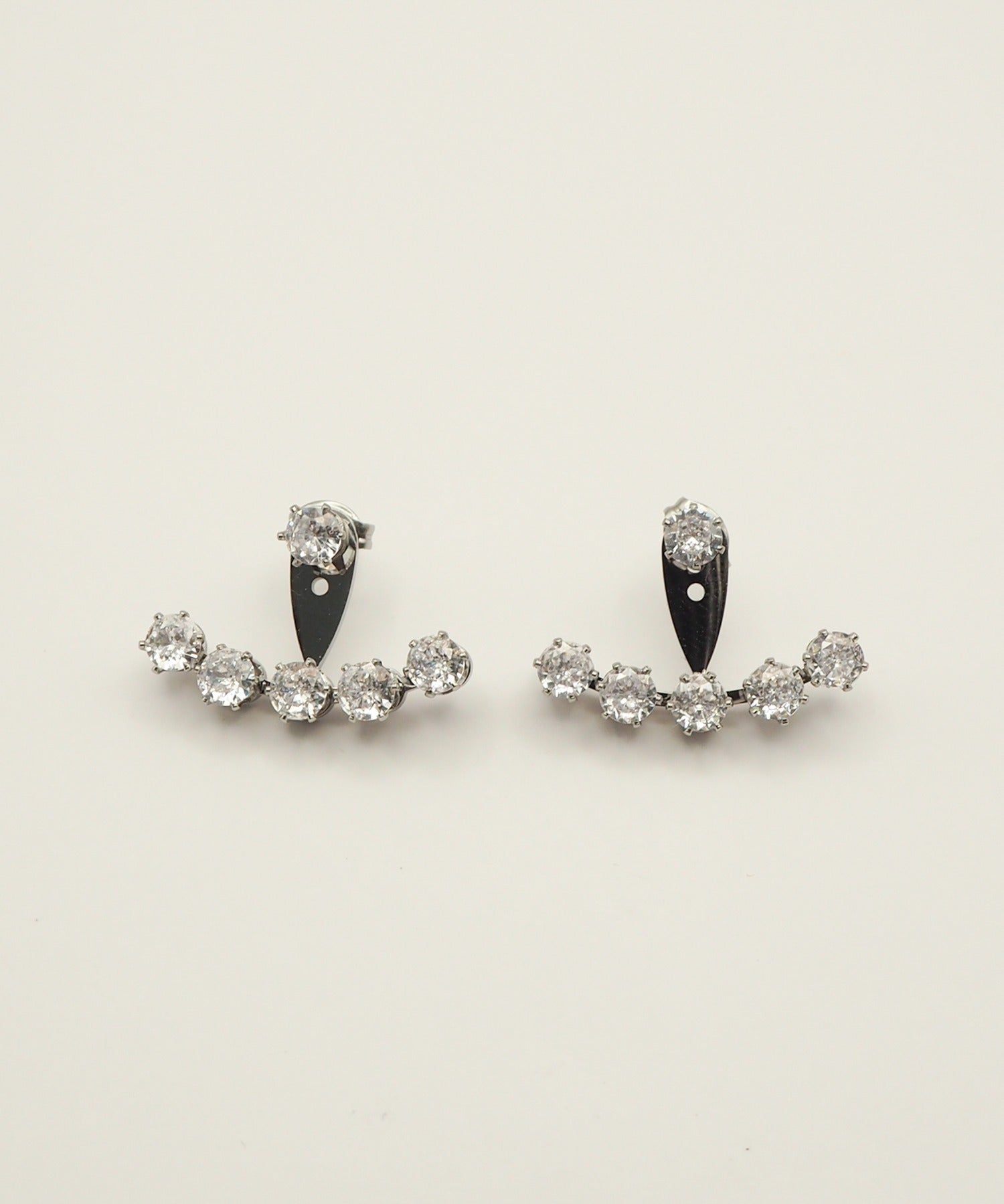 ciite' シーテ ピアス(両耳用) 【 金属アレルギー対応 】 ビジューデザインピアス サージカルステンレス (両耳用)
