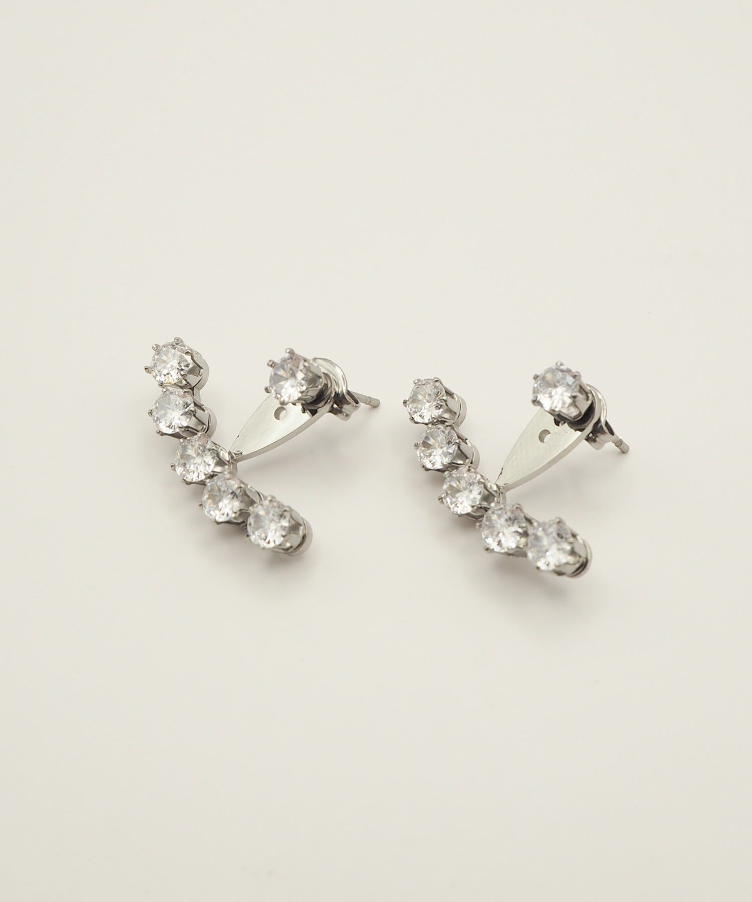 ciite' シーテ ピアス(両耳用) 【 金属アレルギー対応 】 ビジューデザインピアス サージカルステンレス (両耳用)