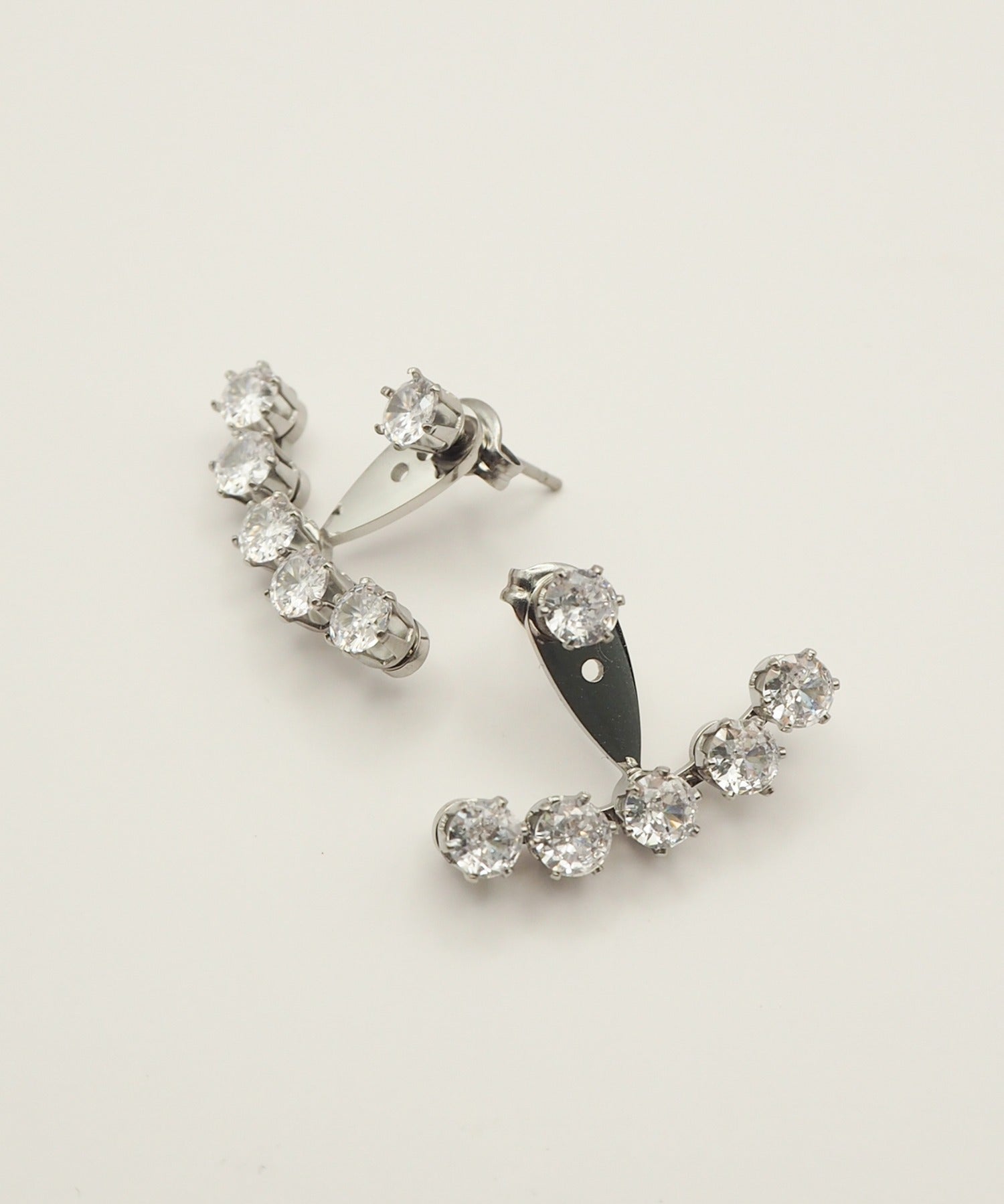 ciite' シーテ ピアス(両耳用) 【 金属アレルギー対応 】 ビジューデザインピアス サージカルステンレス (両耳用)