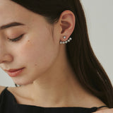 ciite' シーテ ピアス(両耳用) 【 金属アレルギー対応 】 ビジューデザインピアス サージカルステンレス (両耳用)
