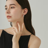 ciite' シーテ ピアス(両耳用) 【 金属アレルギー対応 】 トリプルラインピアス サージカルステンレス (両耳用)