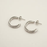 ciite' シーテ ピアス(両耳用) 【 金属アレルギー対応 】 トリプルラインピアス サージカルステンレス (両耳用)
