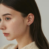 ciite' シーテ ピアス(両耳用) 【 金属アレルギー対応 】 シェルハート ミニピアス サージカルステンレス (両耳用)