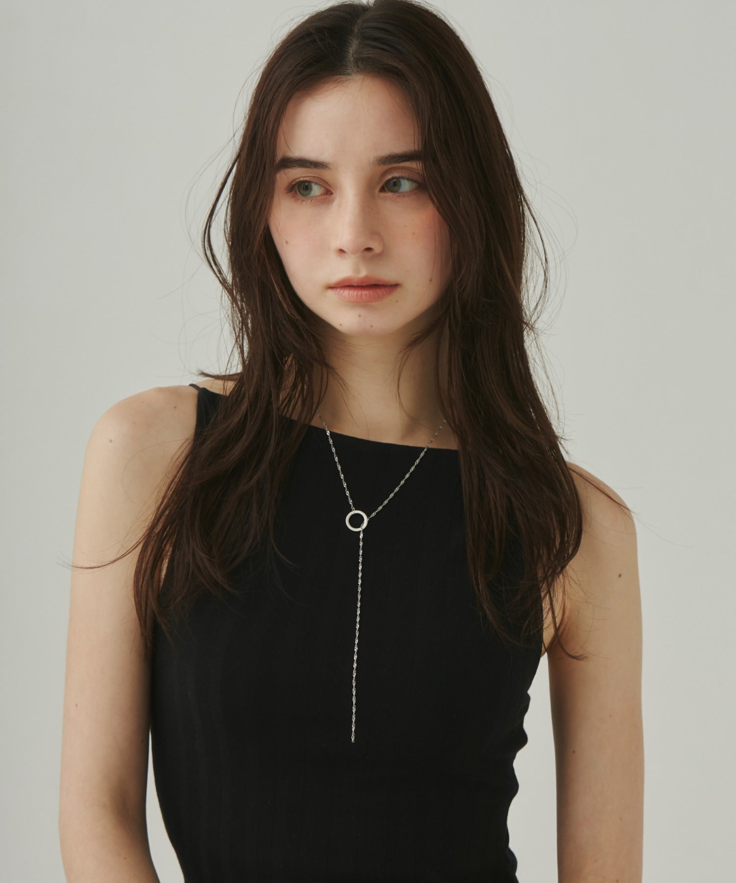 ciite' シーテ ネックレス 【 金属アレルギー対応 】 マンテルロングネックレス サージカルステンレス