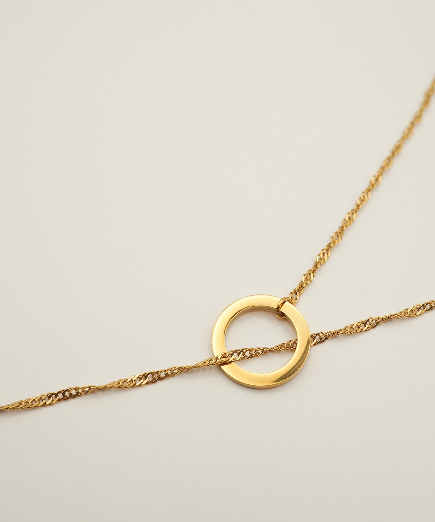 ciite' シーテ ネックレス 【 金属アレルギー対応 】 マンテルロングネックレス サージカルステンレス