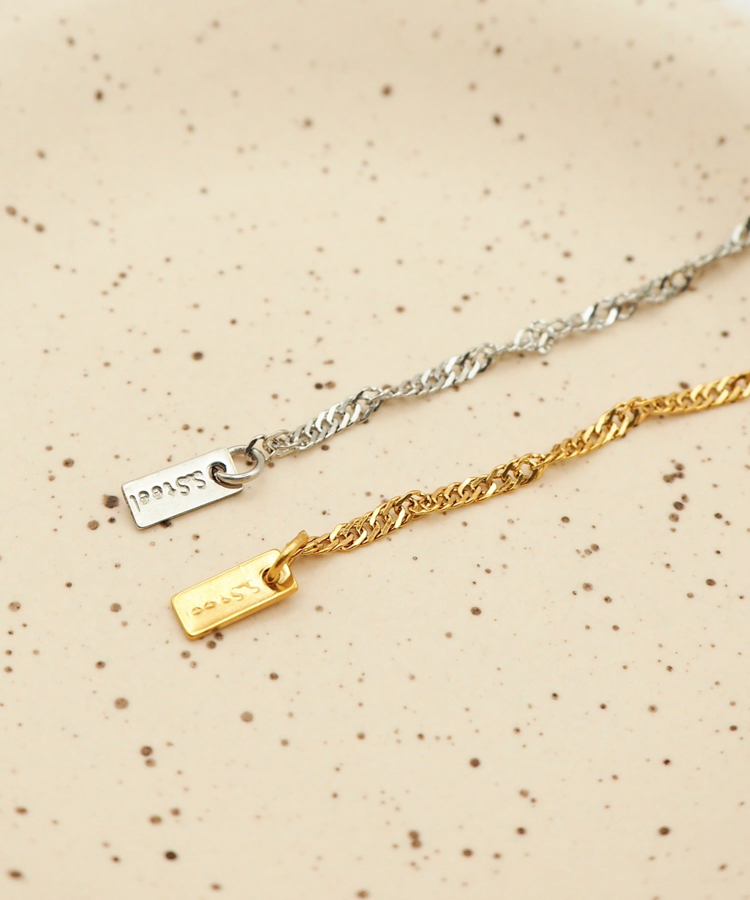ciite' シーテ ネックレス 【 金属アレルギー対応 】 シンプルロングチェーンネックレス サージカルステンレス