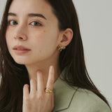 ciite' シーテ ピアス(両耳用) 【 金属アレルギー対応 】 リボンピアス サージカルステンレス (両耳用)