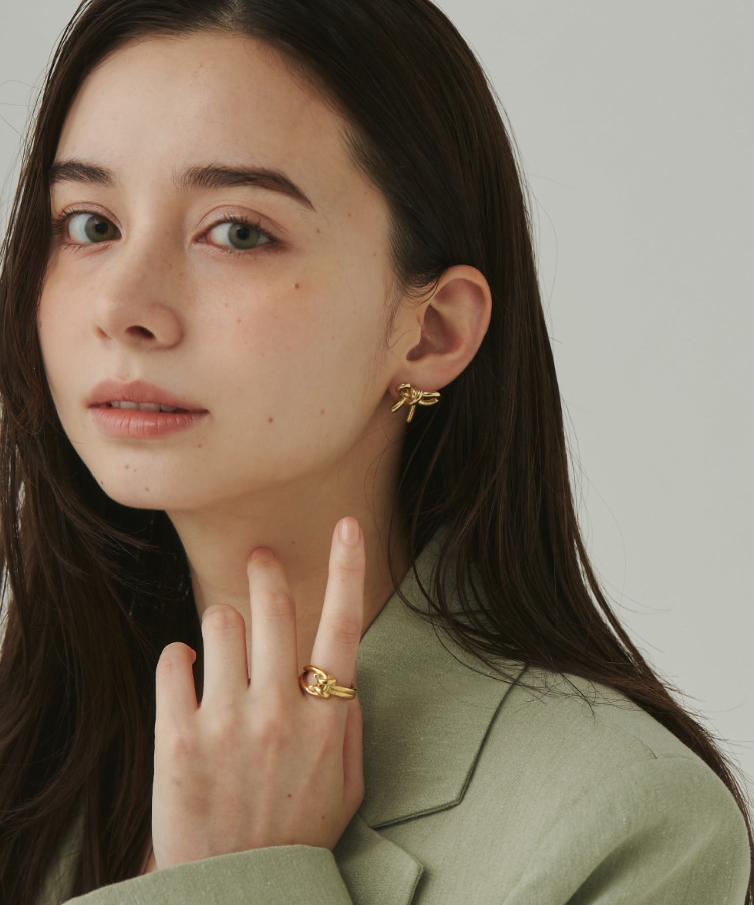 ciite' シーテ ピアス(両耳用) 【 金属アレルギー対応 】 リボンピアス サージカルステンレス (両耳用)