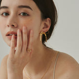ciite' シーテ ピアス(両耳用) 【 金属アレルギー対応 】 リボンピアス サージカルステンレス (両耳用)