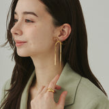 ciite' シーテ ピアス(両耳用) 【 金属アレルギー対応 】リボンピアス サージカルステンレス (両耳用)