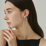 ciite' シーテ ピアス(両耳用) 【 金属アレルギー対応 】リボンピアス サージカルステンレス (両耳用)