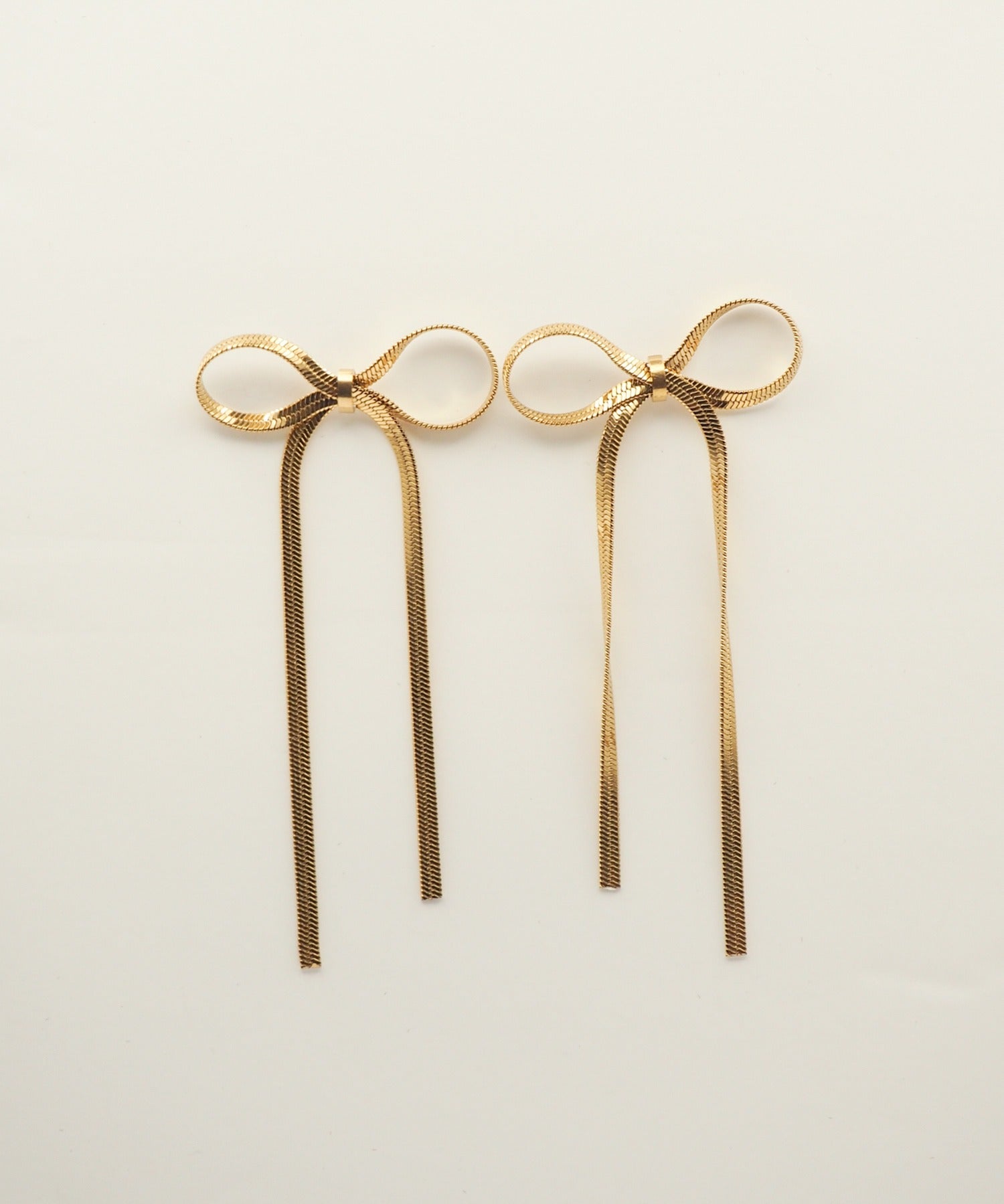 ciite' シーテ ピアス(両耳用) 【 金属アレルギー対応 】リボンピアス サージカルステンレス (両耳用)