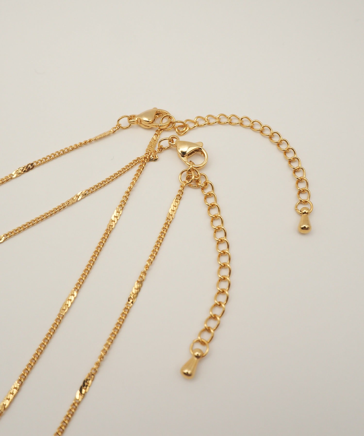 ciite' シーテ ネックレス 【 金属アレルギー対応 】 ロングチェーンネックレス & ネックレス 2セット サージカルステンレス