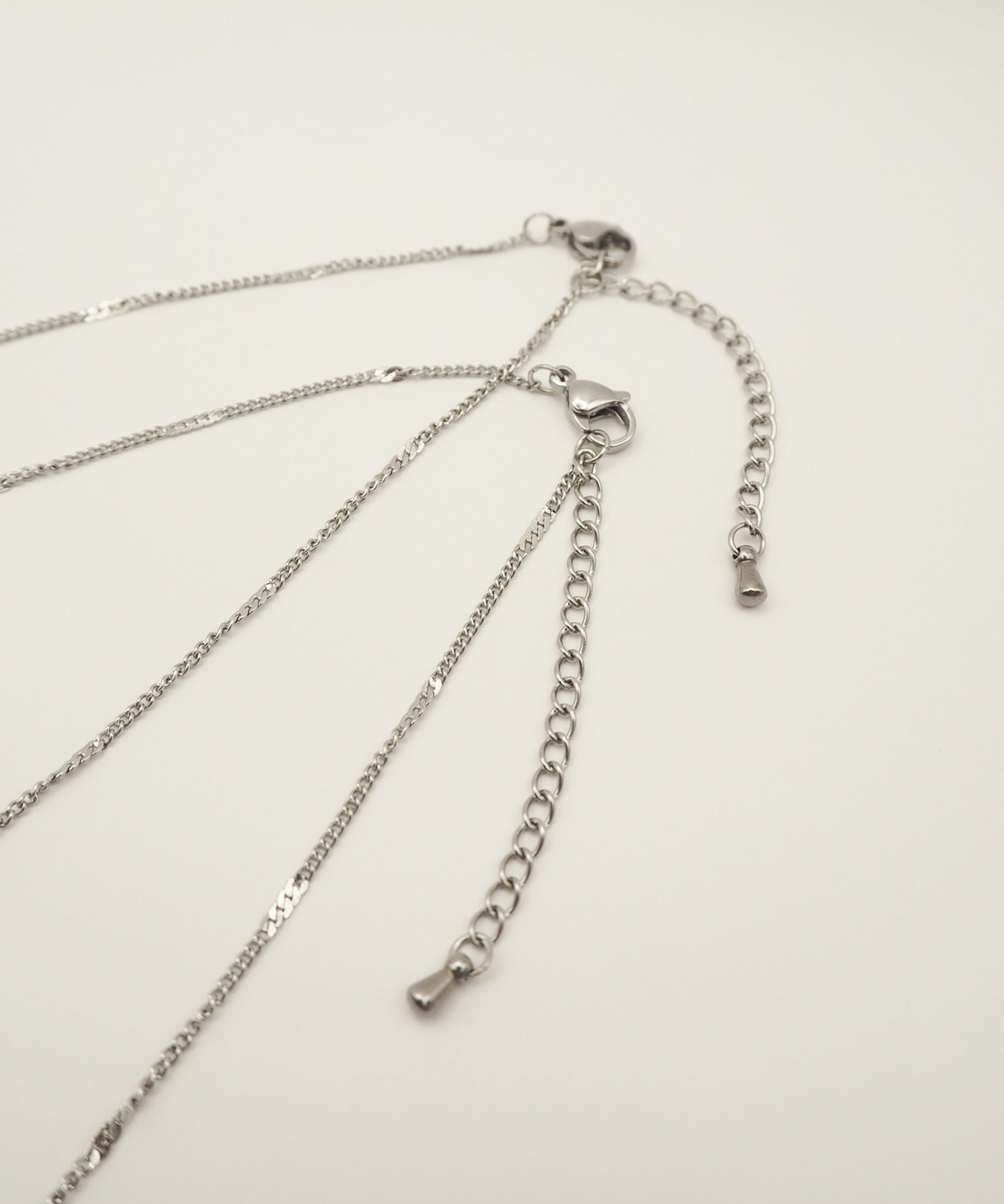 ciite' シーテ ネックレス 【 金属アレルギー対応 】 ロングチェーンネックレス & ネックレス 2セット サージカルステンレス