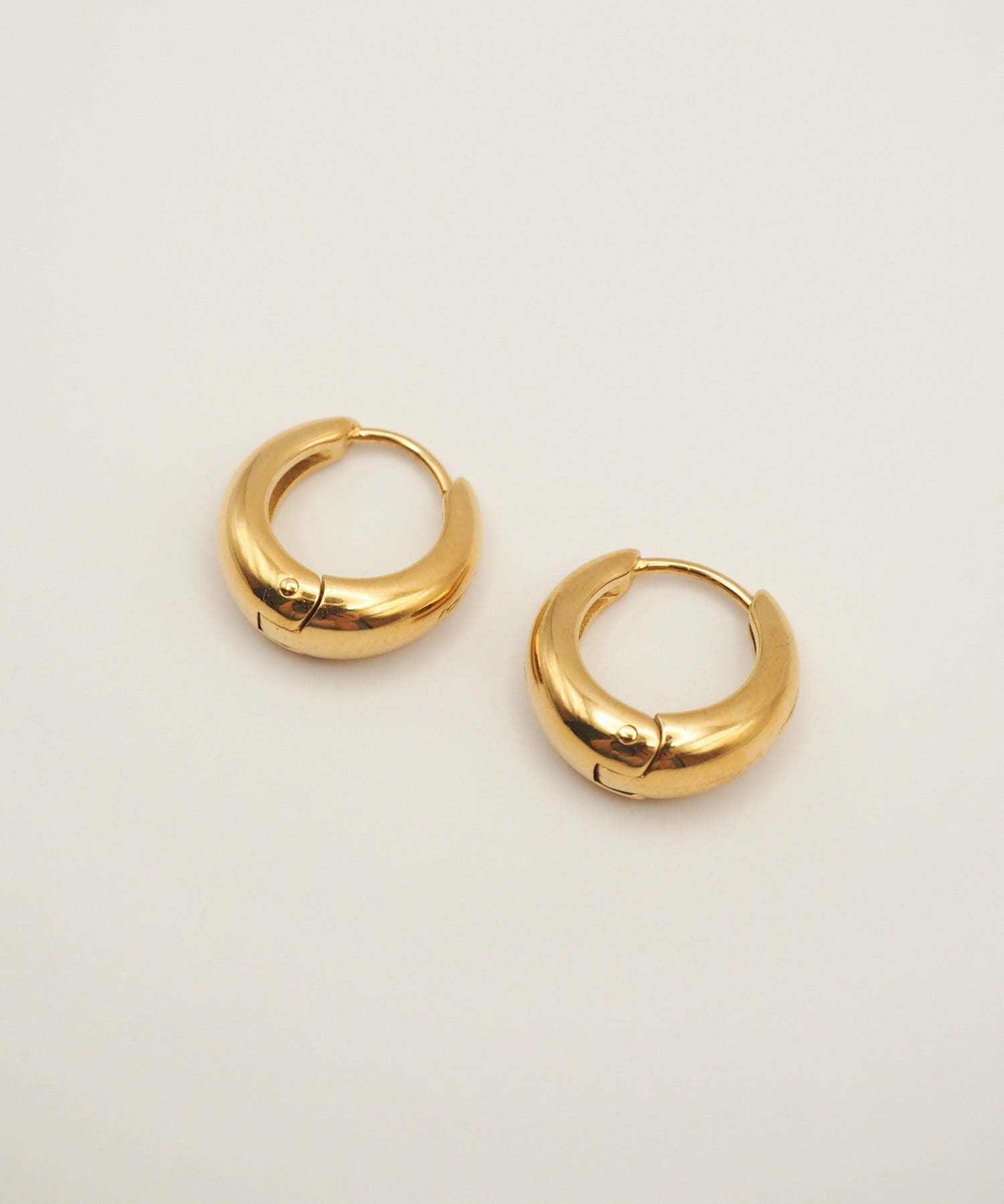 ciite' シーテ ピアス(両耳用) 【 金属アレルギー対応 】 ドロップフープピアス サージカルステンレス (両耳用)