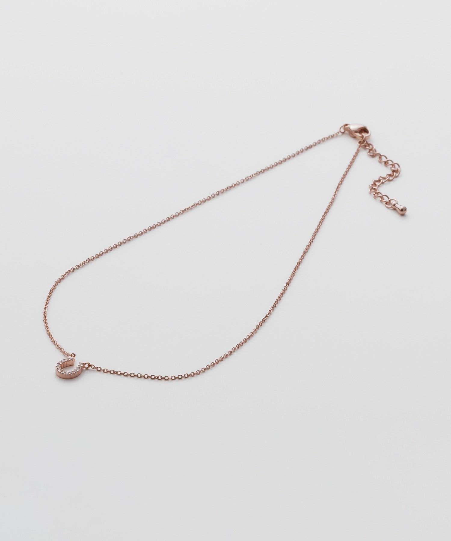 ciite' シーテ ネックレス 【 金属アレルギー対応 】 ホースビジューネックレス サージカルステンレス