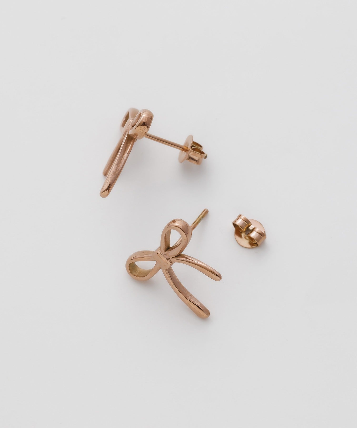 ciite' シーテ ピアス(両耳用) 【 金属アレルギー対応 】 リボンピアス サージカルステンレス (両耳用)