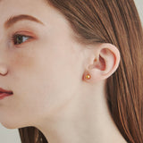 ciite' シーテ ピアス(両耳用) 【 金属アレルギー対応 】 シンプルミニボールピアス サージカルステンレス (両耳用)