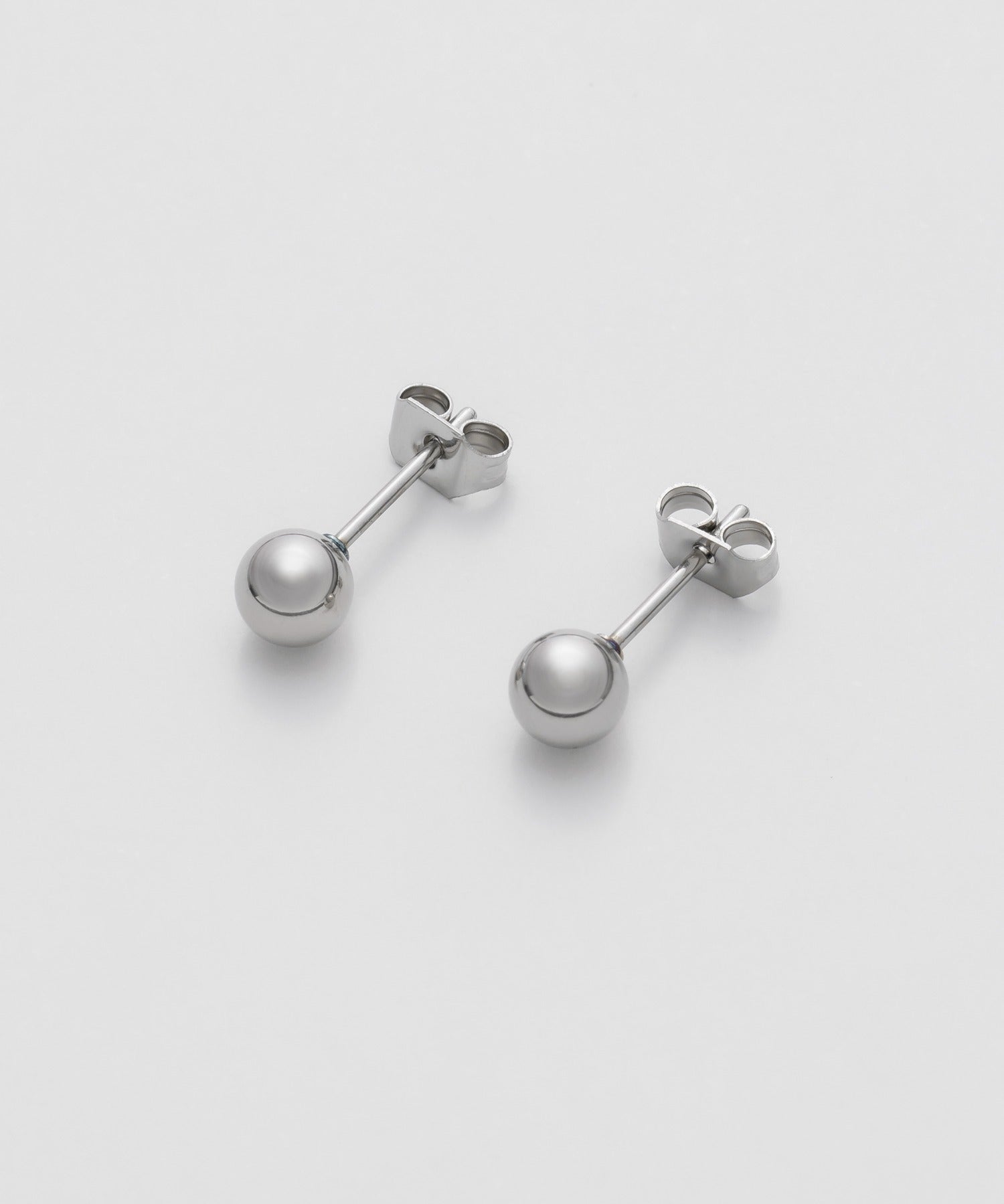 ciite' シーテ ピアス(両耳用) 【 金属アレルギー対応 】 シンプルミニボールピアス サージカルステンレス (両耳用)