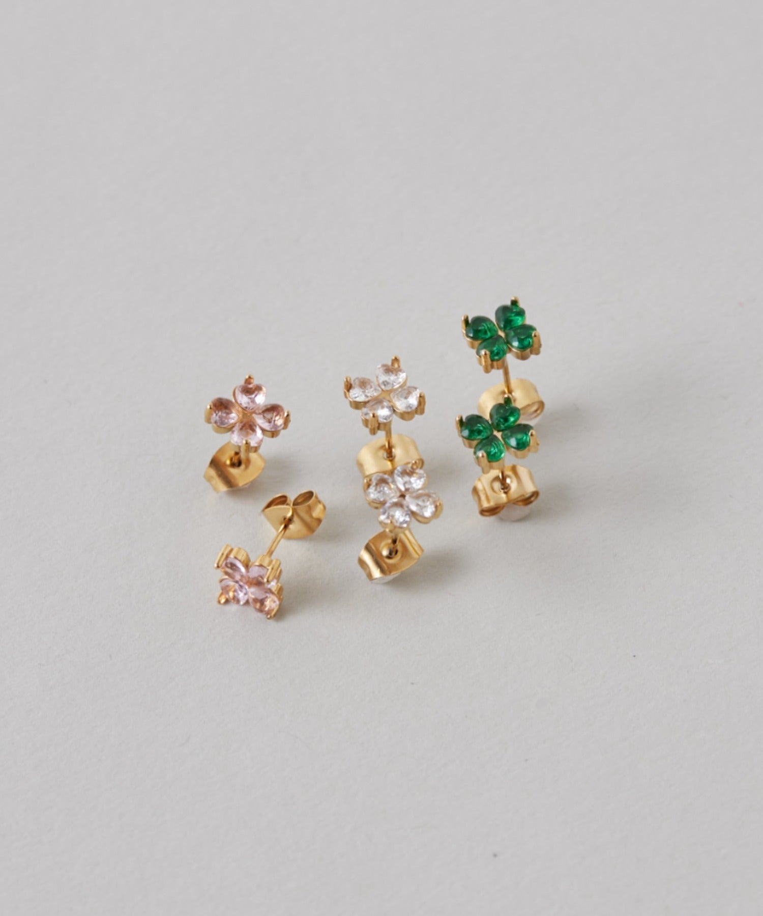 ciite' シーテ ピアス(両耳用) 【 金属アレルギー対応 】 デザインビジューピアス サージカルステンレス (両耳用)