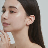 ciite' シーテ ピアス(両耳用) 【 金属アレルギー対応 】 7サイズ ビジューピアス サージカルステンレス (両耳用)