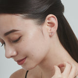 ciite' シーテ ピアス(両耳用) 【 金属アレルギー対応 】 7サイズ ビジューピアス サージカルステンレス (両耳用)
