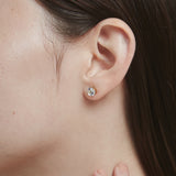 ciite' シーテ ピアス(両耳用) 【 金属アレルギー対応 】 7サイズ ビジューピアス サージカルステンレス (両耳用)