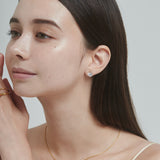 ciite' シーテ ピアス(両耳用) 【 金属アレルギー対応 】 7サイズ ビジューピアス サージカルステンレス (両耳用)