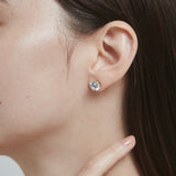 ciite' シーテ ピアス(両耳用) 【 金属アレルギー対応 】 7サイズ ビジューピアス サージカルステンレス (両耳用)