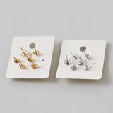 ciite' シーテ ピアス(両耳用) 【 金属アレルギー対応 】 3set pierce / ピアス3セット サージカルステンレス (両耳用)