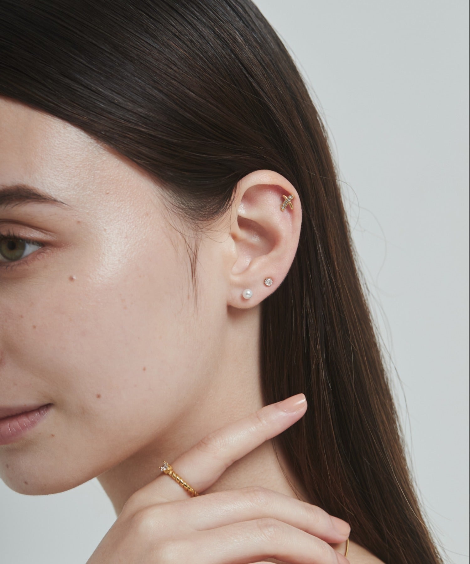 ciite' シーテ ピアス(両耳用) 【 金属アレルギー対応 】 3set pierce / ピアス3セット サージカルステンレス (両耳用)