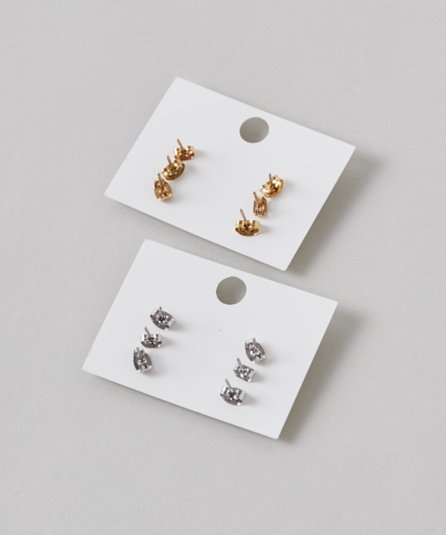 ciite' シーテ ピアス(両耳用) 【 金属アレルギー対応 】 3set pierce / ピアス3セット サージカルステンレス (両耳用)