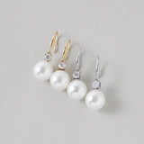 ciite' シーテ ピアス(両耳用) 【 金属アレルギー対応 】 パールビジュー フックピアス サージカルステンレス