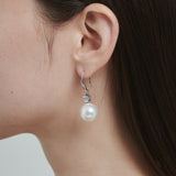 ciite' シーテ ピアス(両耳用) 【 金属アレルギー対応 】 パールビジュー フックピアス サージカルステンレス