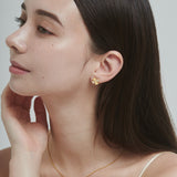 ciite' シーテ ピアス(両耳用) 【 金属アレルギー対応 】ハートクローバーピアス サージカルステンレス