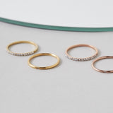 ciite' シーテ リング 【 金属アレルギー対応 】2set ring / ビューリンク2個セット サージカルステンレス