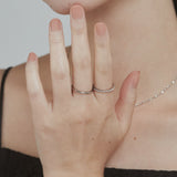 ciite' シーテ リング 【 金属アレルギー対応 】2set ring / ビューリンク2個セット サージカルステンレス