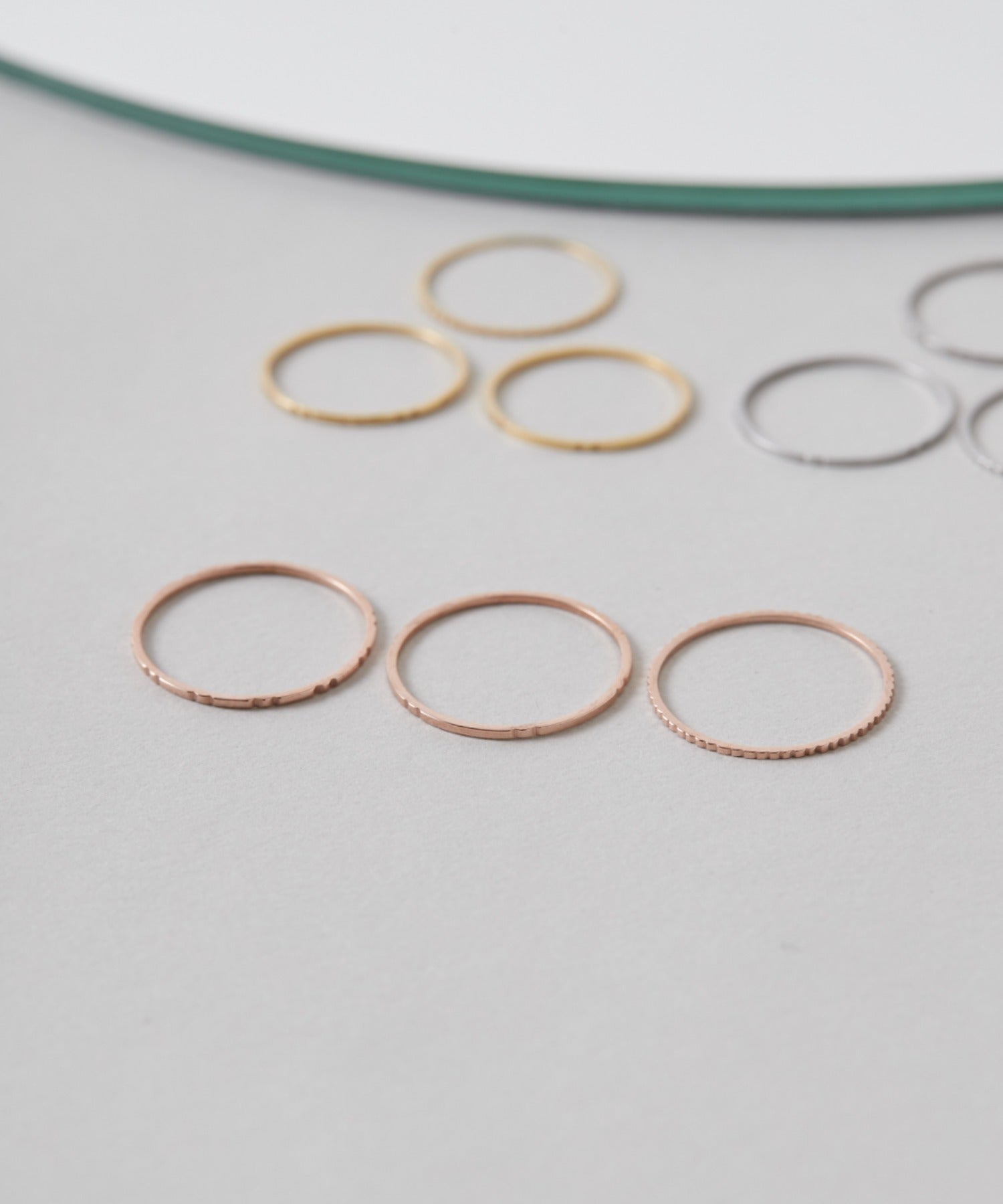 ciite' シーテ リング 【 金属アレルギー対応 】3set ring / リング 3セット サージカルステンレス