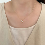 ciite' シーテ ネックレス ムーンビジューネックレス