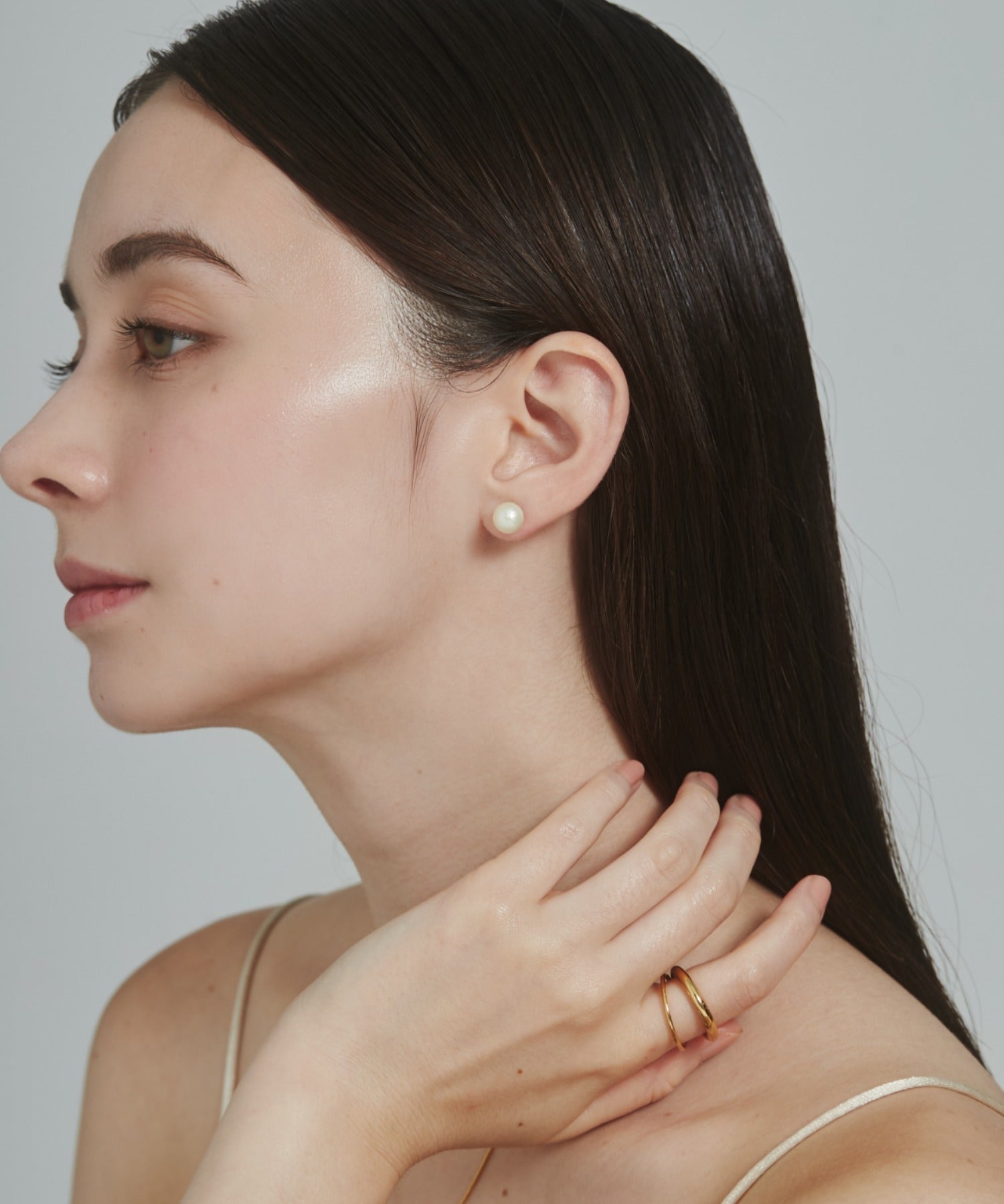 ciite' シーテ ピアス(両耳用) 【8mm】 選べるパールピアス (コットンパール / アクリルパール) (両耳用)