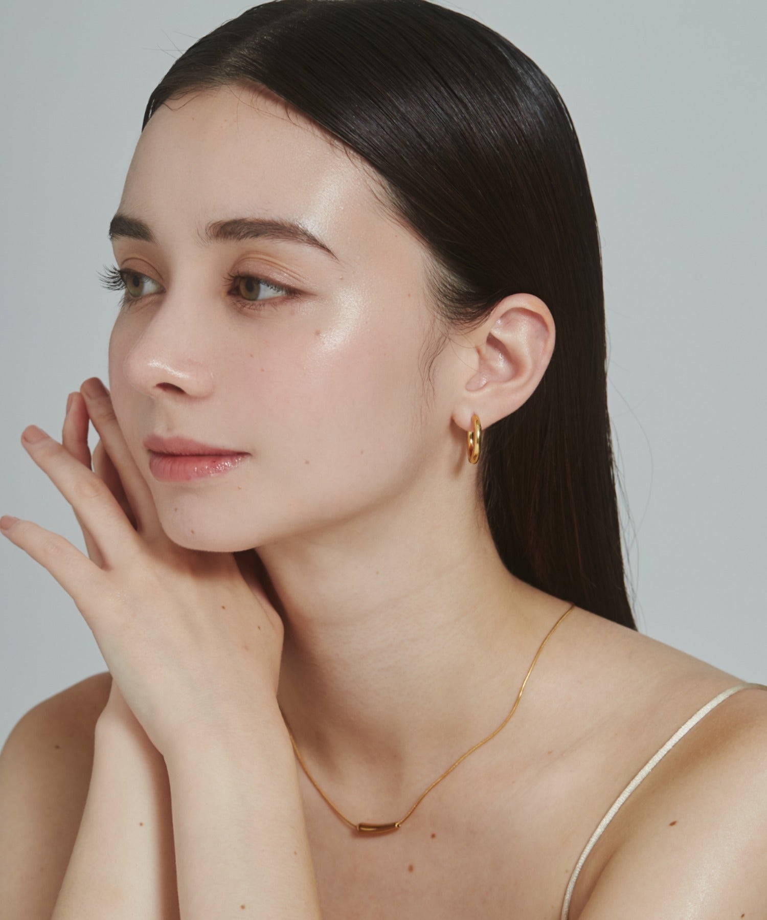 ciite' シーテ ピアス(両耳用) 【 金属アレルギー対応 】 シンプルフープピアス サージカルステンレス (両耳用)
