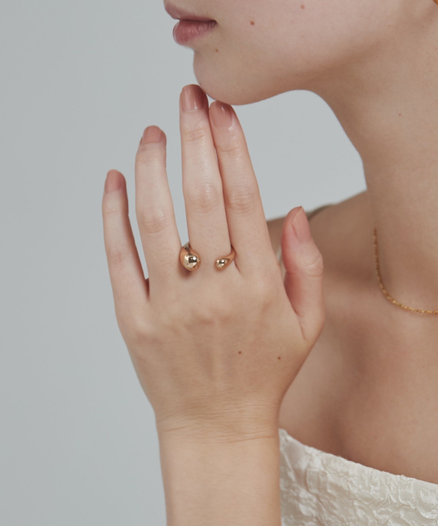 ciite' シーテ ネックレス 【 金属アレルギー対応 】ドロップリング / drop ring サージカルステンレス