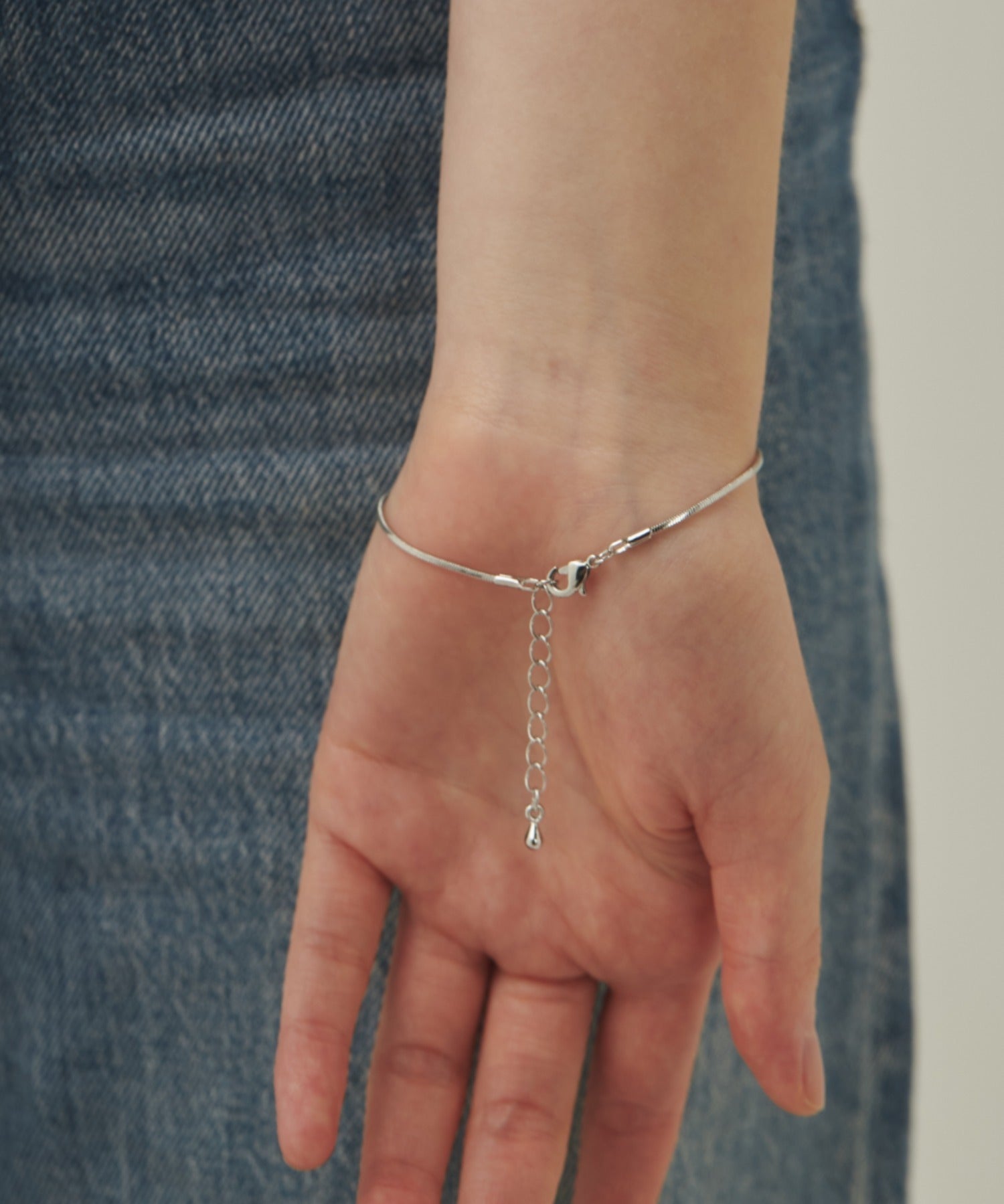 ciite' シーテ ネックレス 【 金属アレルギー対応 】simple snake bracelet / シンプルスネークチェーンブレスレット サージカルステンレス