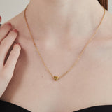 ciite' シーテ ネックレス 【 金属アレルギー対応 】 イニシャルハートネックレス サージカルステンレス G FREE