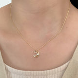 ciite' シーテ ネックレス ムーンビジューネックレス