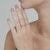 ciite' シーテ リング 【 金属アレルギー対応 】2set ring / ビューリンク2個セット サージカルステンレス シルバー