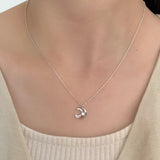 ciite' シーテ ネックレス ムーンビジューネックレス
